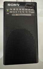 Sony ICF-P26 Portable Pocket FM/AM Radio Built-in Speaker excellent Condition