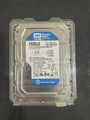 Western Digital WD 160GB 3.5" WD1600AAJB IDE/PATA HDD Hard Disk Drive