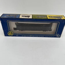 A.H.M. HO Scale Black Open Top Train Car With Box