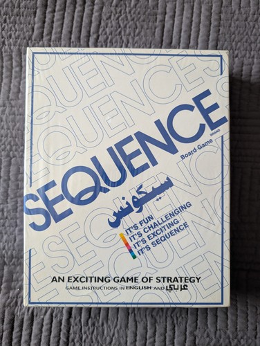 Sequenz Brettspiel komplett und neu noch Factory Sealed Top