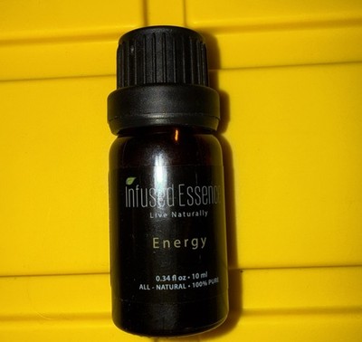 Infused Essentials Energy Essential Oil Mix .34 oz. Lemon Eucalyptus Oil Plus