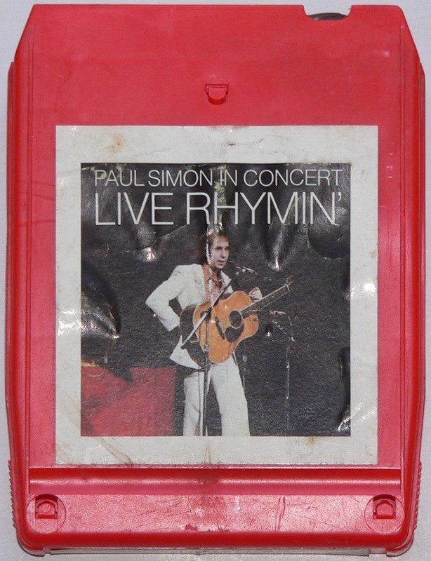 8-track / stereo 8 tape:Paul Simon in Concert Live Rhymin Columbia PCA 328551974