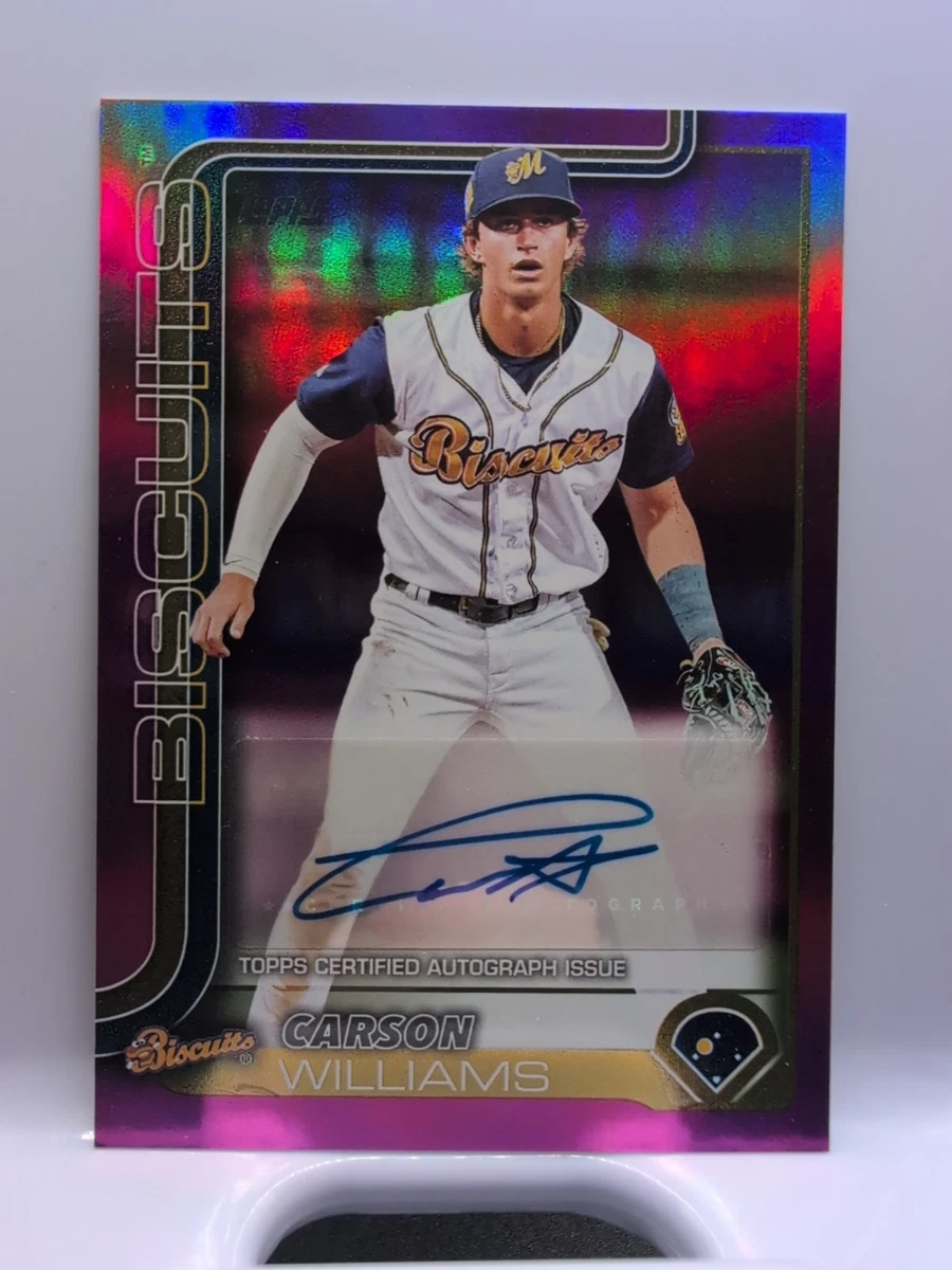 Carson Williams topps auto /150シリ DEBUT Carson Williams topps auto /150シリ DEBUT Carson Williams topps