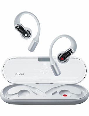 Nothing Ear (open) Bluetooth Wireless Ear-Hook Earbuds Built-In Mic White/Silver