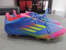 Adidas F50 Elite FG Blue Fusion / Limone lucido / Rosa lucido (IE1201) UK 10,5 