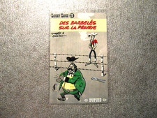 BARBELES SUR LA PRAIRIE - 29/72 COLLECTION CARD OF LUCKY LUKE ALBUMS - 500 ex