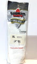 Vtg WigWam Liner Socks (1) Pair Men's Size XL 12-15 NOS 1999 Style F2168 USA