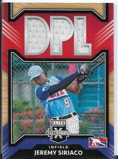 2022 Panini Elite Extra Edition - Dpl Material Jeremy Siriaco #DM-JS (MEM, RC)