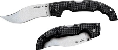 Cold Steel Voyager XL Vaquero Folding Knife 5.5'' AUS10A Kukri Plain Edge