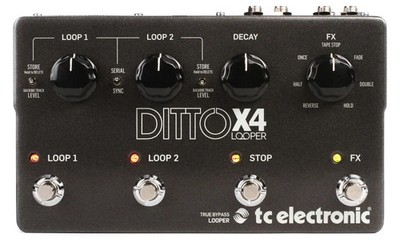 TC Electronic Ditto X4 Looper Pedal