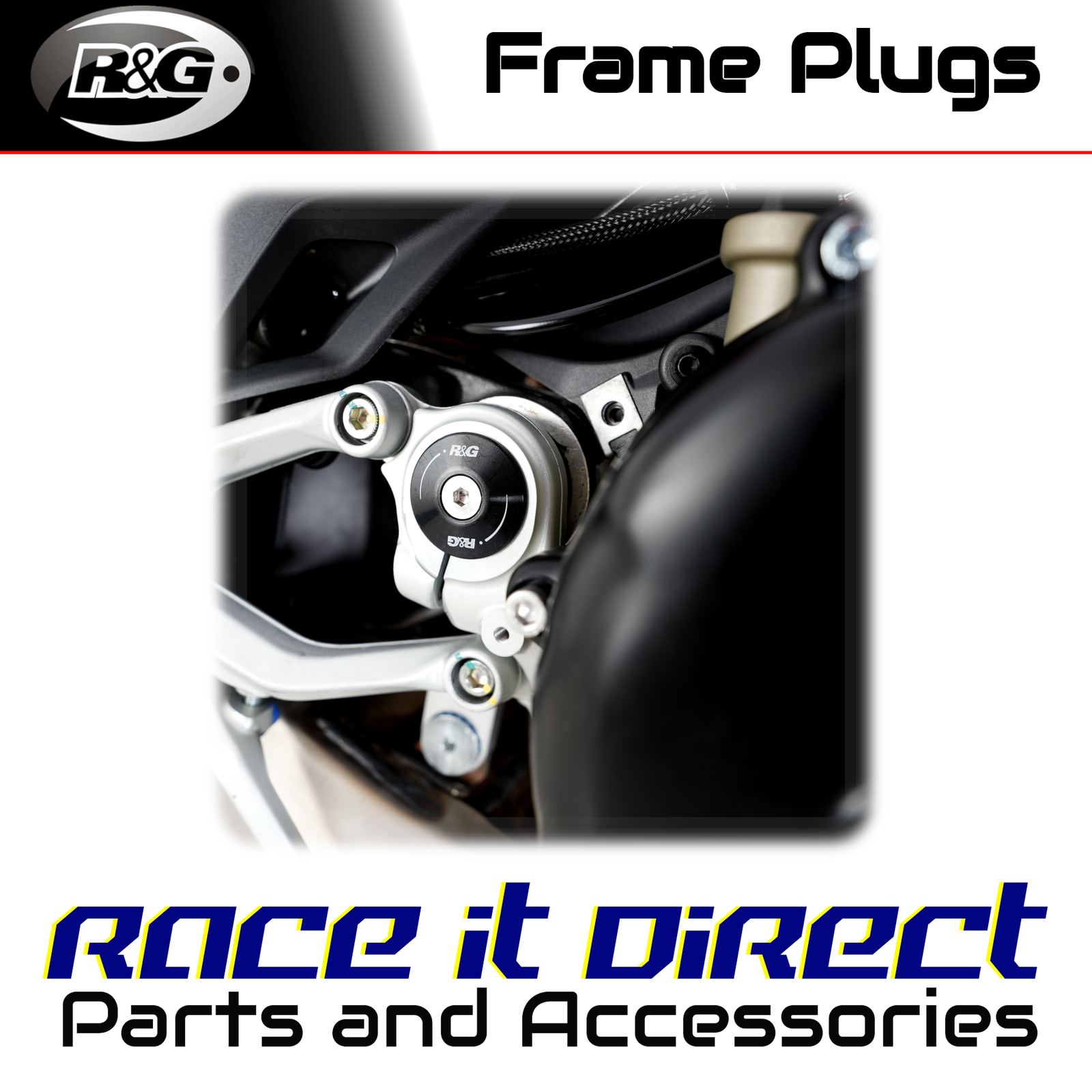 Frame Plugs for Ducati Panigale V4 2017-2019 R&G