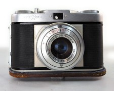 Wirgin Edixa 35mm Rangefinder Camera Isconar 1:2.8/43 Isco-Gottingen Lens