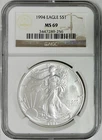 1994 American Silver Eagle — photo from another recent sale