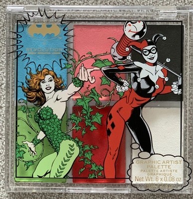 DC X Revolution Makeup Harley Quinn Poison Ivy Graphic Artist Palette NEW!