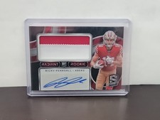 2024 Panini Spectra Radiant Rookie Patch Signature Ricky Pearsall #RRP-RPL 26/99