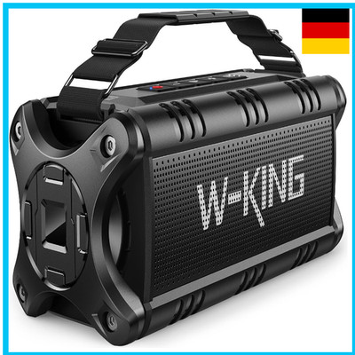 W-KING D8 Bluetooth Lautsprecher 40H Akku