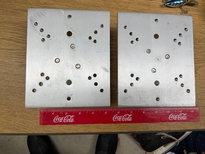 Downrigger Mounting Base Risers - 3'' - Silver, Fit in Tracks - Cannon, Big Jon