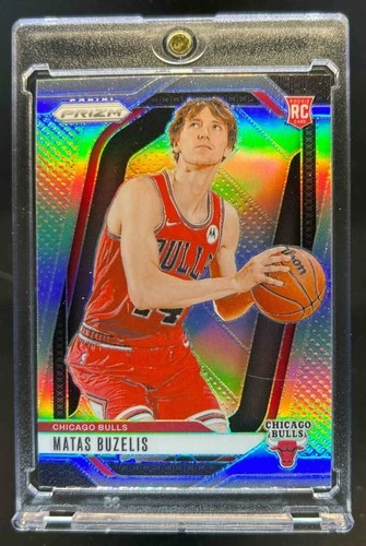 2024-25 Prizm Matas Buzelis RC Silver Rookie #252 Bulls