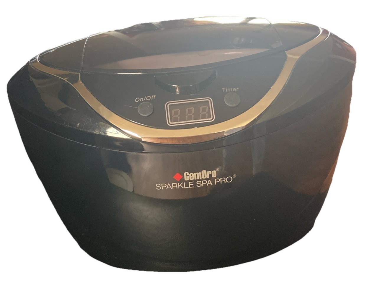 GEMORO Sparkle Spa Pro Ultrasonic Jewelry Cleaner 1790 Compact Personal