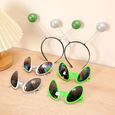 Fashion Alien Sunglasses Funny Holiday Party Glasses Halloween Adults Kid Party