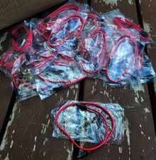 NEW Lot of 25 -18" Red Straight Non-Locking SATA Cables 28AWG 14-312-3000358