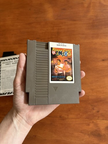 River City Ransom (Nintendo NES) Great Condition - Authentic Tested & Ships Fast - Picture 3 of 6