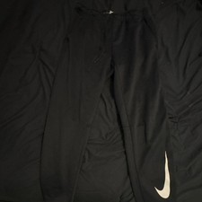Nike Therma-FIT Men s Solid Black Sweatpants ...