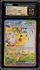 Pokemon Pikachu ex Surging Sparks Special Illustration Rare #238 CGC 10 Pristine