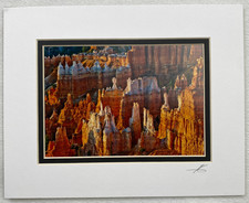 Kenan Sipilovic Signed Bryce Canyon National Park Utah Matted Photograph 8
