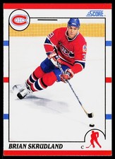 Brian Skrudland, 1990-91 Score American, #238, Montreal Canadiens,