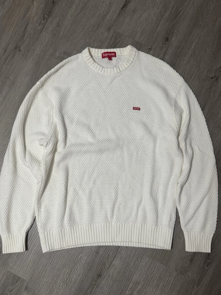 Supreme White Sweaters for Men for sale | eBay