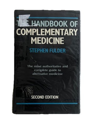  The Handbook of Complementary Medicine, Fulder 1988 HD+DJ 2nd exLib FREE PP