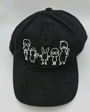Twentieth Century Fox Ball Cap Hat Bobs Burgers Black Embroidered Adjustable