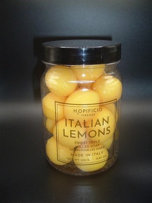 Hopificio Firenze Italian Lemons Triple Milled Lemon Shaped Soap 15.87 oz