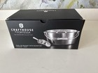 Crafthouse by Fortessa Signature Oval Ice Bucket with Scoop Set, New in Box