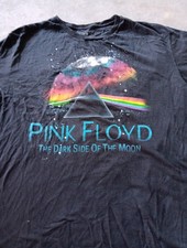Camiseta Negra Pink Floyd The Dark Side Of The Moom Talla XL