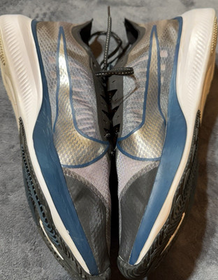 Nike Zoom Gravity Men's Size 12 Running Shoes Blue Silver White