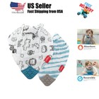 100% Natural Cotton Muslin Bib - Bib with Teething Corner 2-Pack 3+  - Zoo