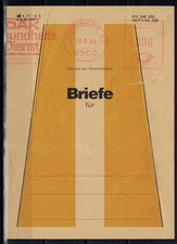 1 postcard FRG letters DAK Nuremberg # 1713