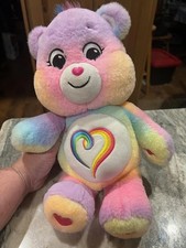 Care Bears Togetherness Multi-Color "Love All" Bear 14-Inch Medium Plush