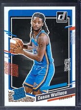 2023-24 Donruss Cason Wallace #231 RC Rookie Oklahoma City Thunder