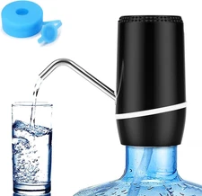 2-5 Gallon Portable Water Dispenser, Water Bottle Pump Rechargeable for 5 Gallon