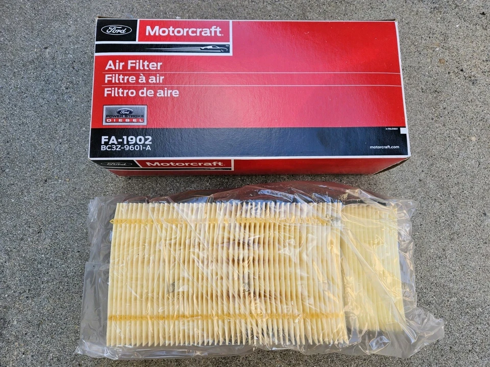 Filtro de aire 11-16 Ford 6,7 L Powerstroke diésel OEM Motorcraft FA-1902 FA2112 Foto 4 de 4