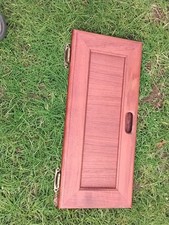 TEAK CABINET DOOR 8 3/4"x 19 1/2" BAYLINER 32' OEM