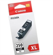 Canon Pixma PGBK250XL Ink Cartridge Black Single