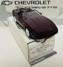 AMT 1993 Chevrolet Corvette 40th Anniversary Ruby Red 1:25 Scale Promo Model