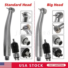 NSK Style Dental High Speed Handpiece Push Button /4 Holes Quick Coupler /Rotor