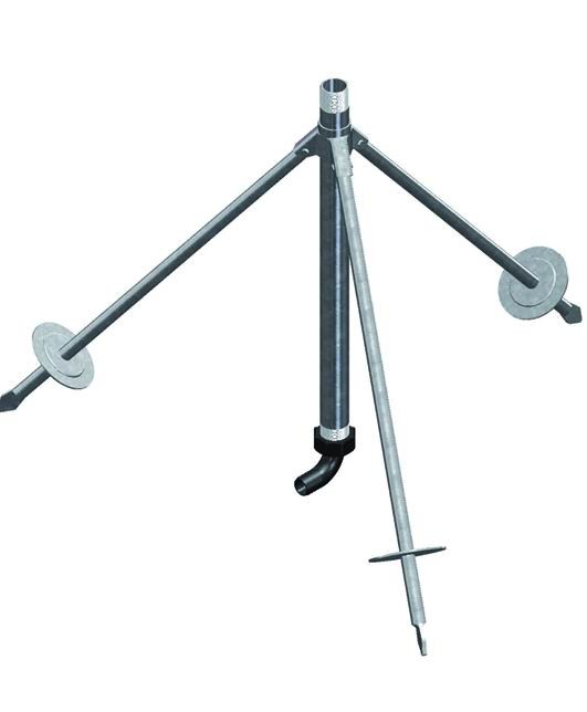 TREPPIEDE ZINCATI P/IRRIGATORI ATT.MASCHIO M   1-1/2"