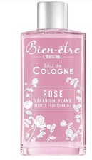 Bien- tre - Eau De Cologne Rose Au Parfum De G ranium / Ylang - 250 Ml - France