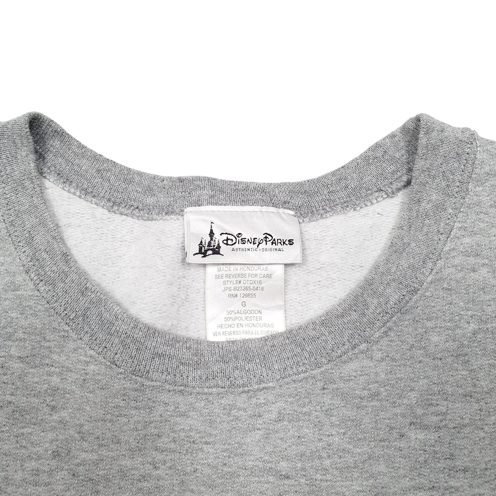 DISNEY Crewneck World Mickey Mouse Jumper Sweatshirt Mens M image 2